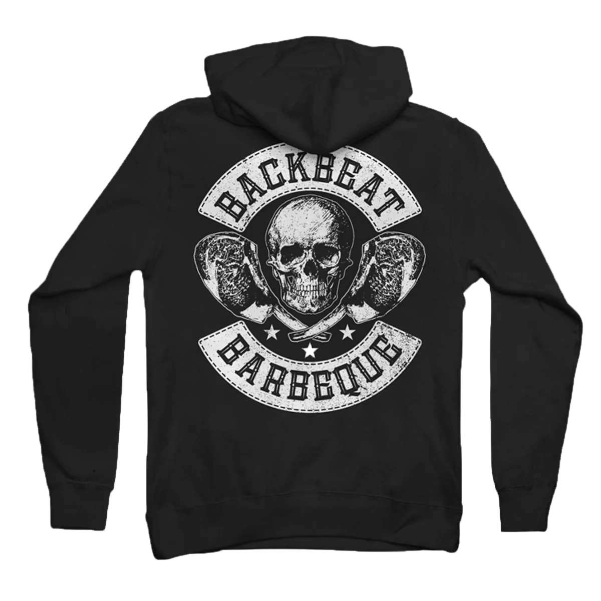 Backbeat BBQ Logo Zip Hoodie - Image 3