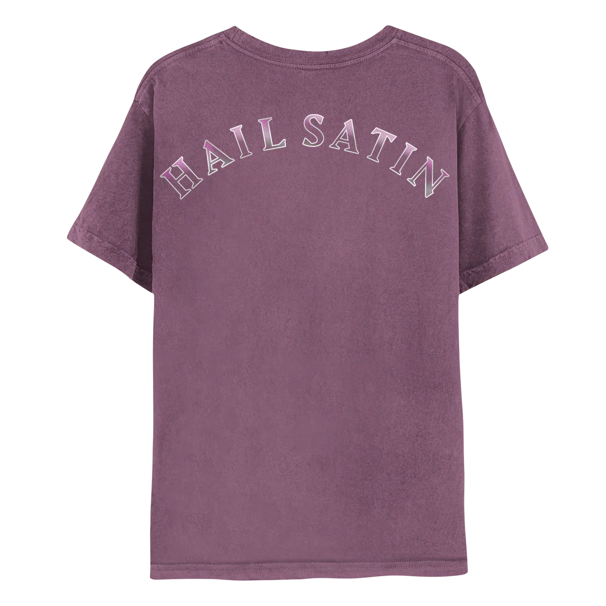 Dee Gees Hail Satin Tee - Plum - Image 3